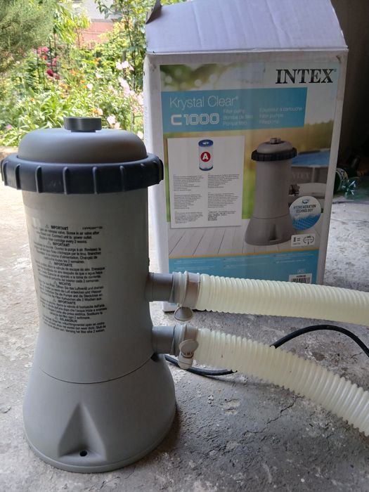 филтърна помпа за басейн Intex Krystal Clear C 1000