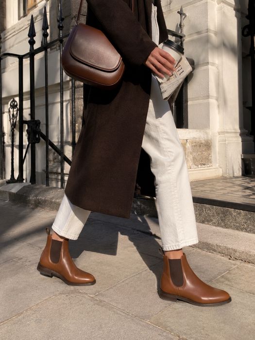 Ghete  piele Loake