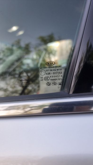 Киа К7 стеклосы, двойной.