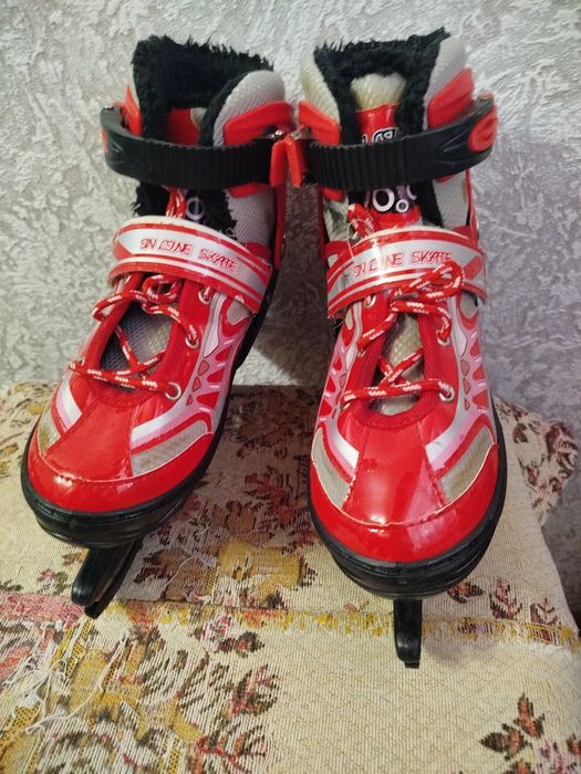 Продам коньки трансформеры