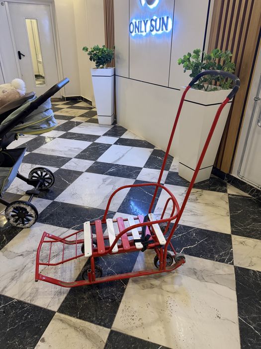 Санки с колесами