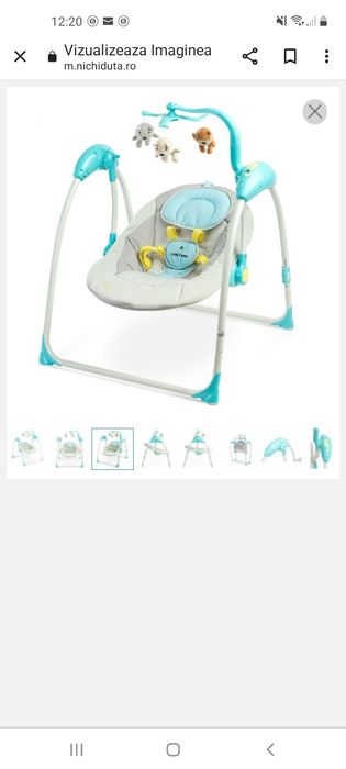 Leagan electric bebe