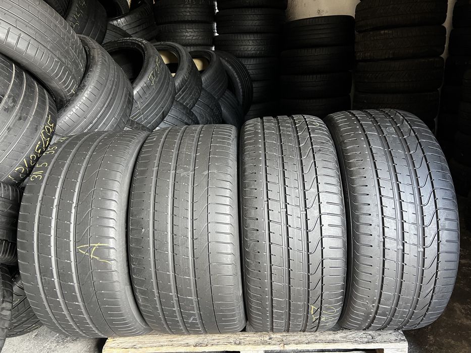 4 anvelope vara 315/35/21 + 285/40/21 , Pirelli , 5.5-6.4 mm , Porsche Cayenne !