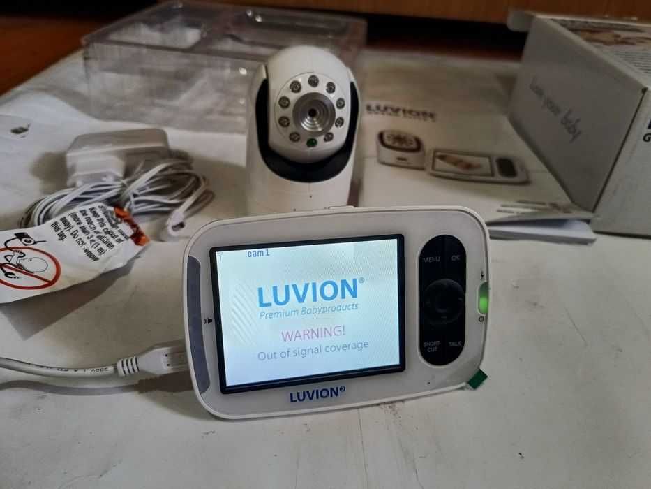 Monitor supraveghere Luvion Grand Elite 2/baby monitor bebeluș
