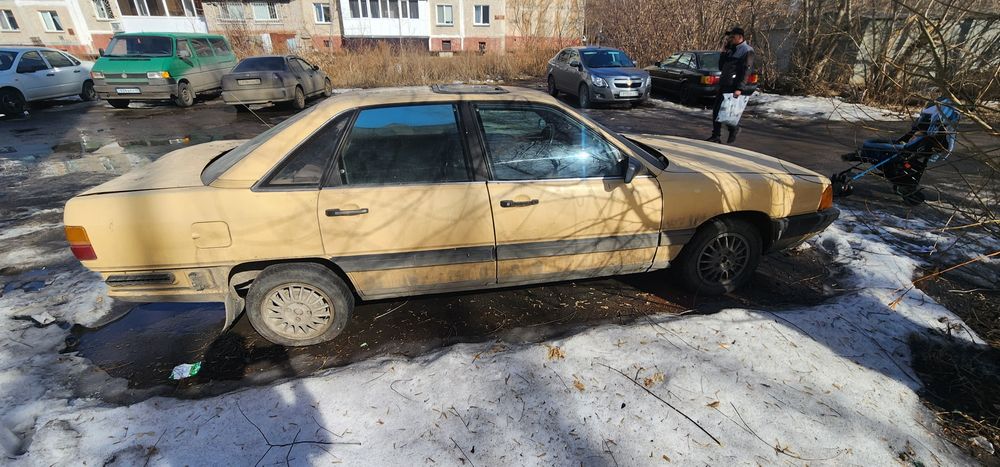 Audi 100 c3 на запчасти разбор
