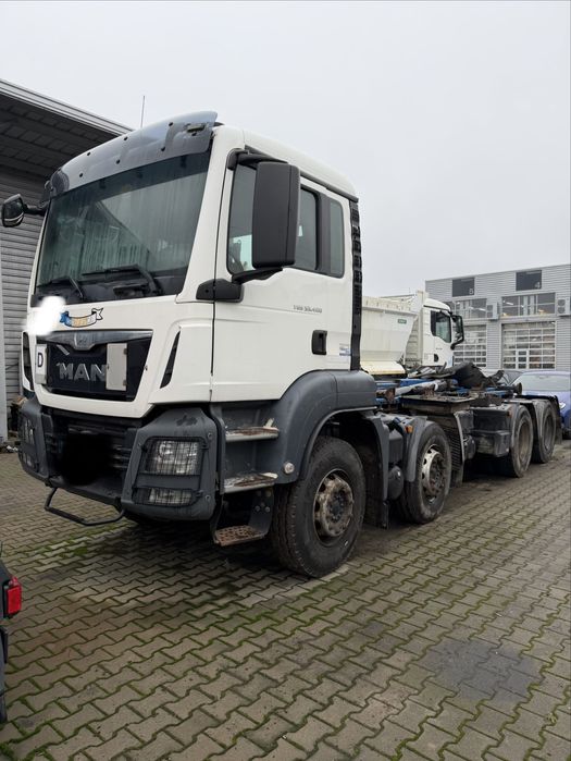 Vand MAN TGS abrollkiper container defect avariat