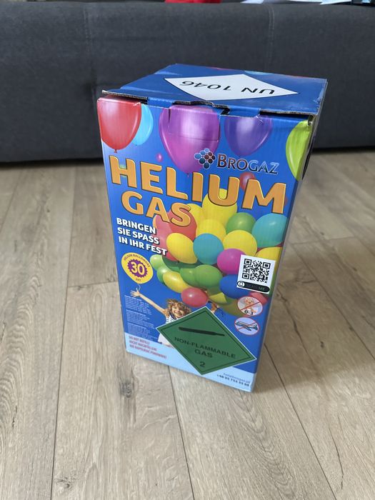 Butelie de heliu cu baloane