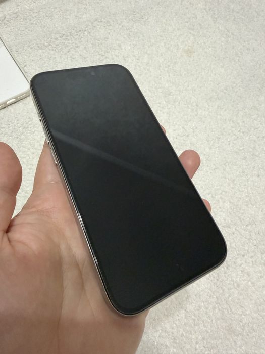 Iphone 15 pro silver 256 gb