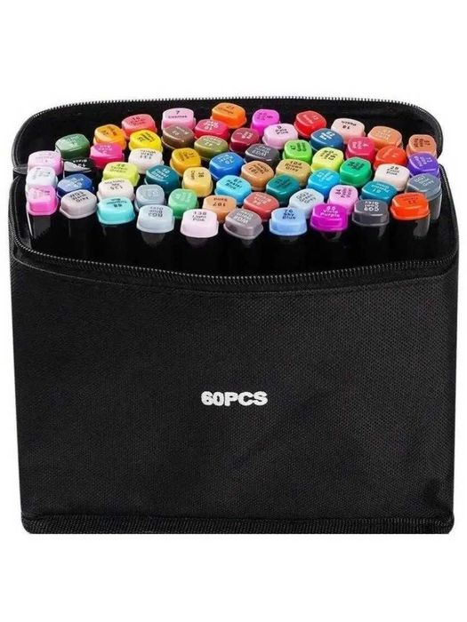 Маркеры для скетчинга 60шт Touch