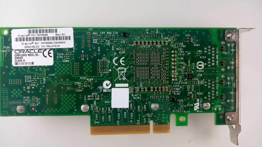 10Gb 10GBaseT DP HPE 561T Intel x540 Мрежов Адаптер HSTNS-B019