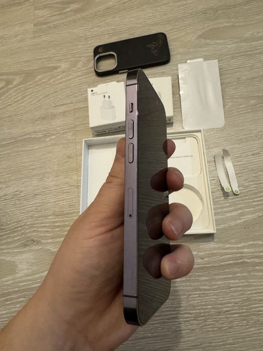 iPhone 14 Pro 256Гб, фиолет, 87%, идеал