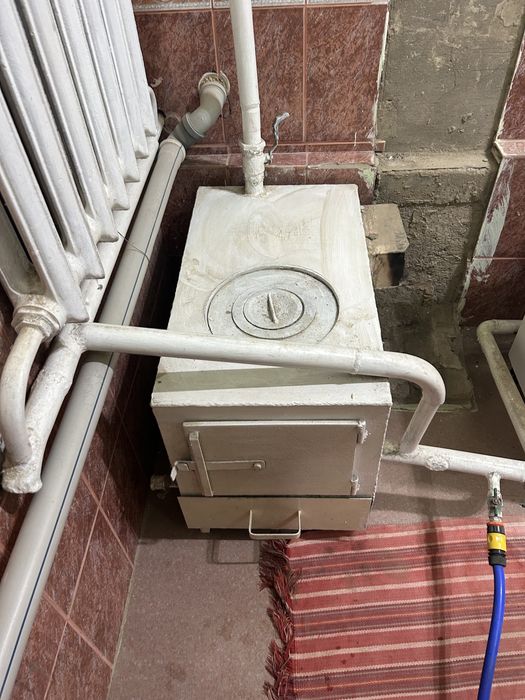 Чугунная печь новая