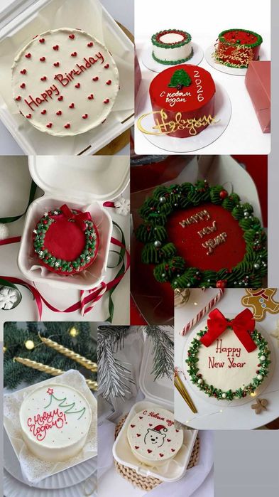 Праздничные бенто-торты