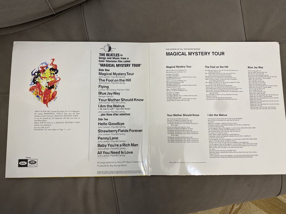 Винил The Beatles / Magical mystery tour