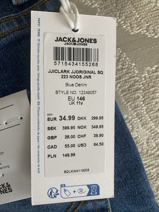 Детски дънки Jack&Jones