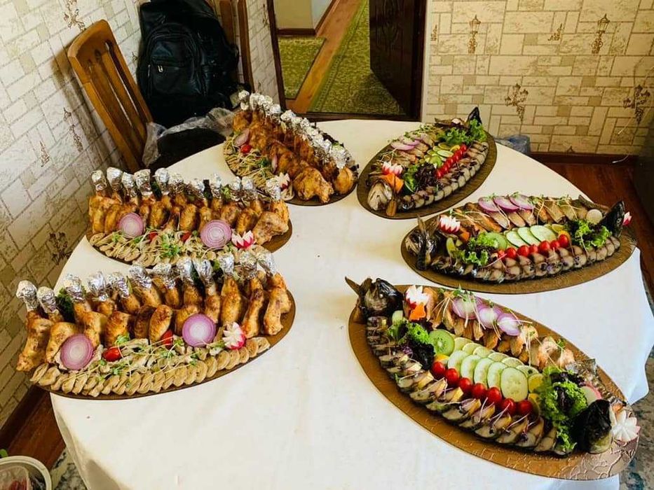 ПРОФЕССИОНАЛЬНЫЙ повар Алматы! Готовый дастархан