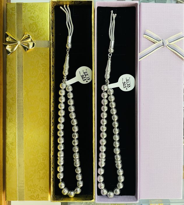 Кумуш тасбех тоза кумуш енги