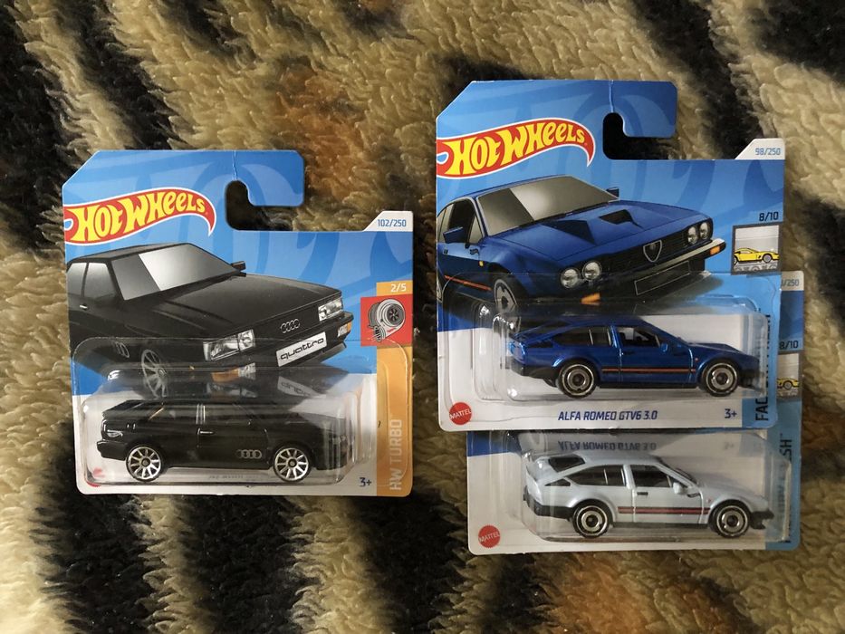 Интересни, редки модели hot wheels и Korgi Audi, Sierra, Alfaromeo GT