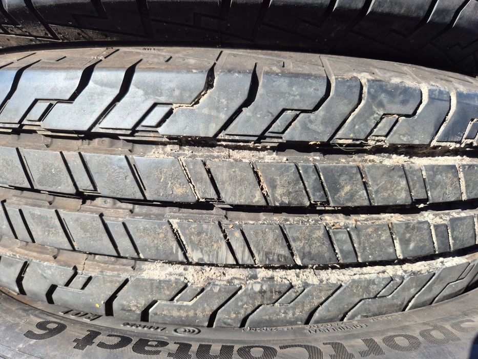 2 Anvelope de VARA - 185R14C - Continental - CA UNELE NOI - DOT 2022 !