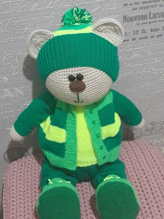 Мишка в стиле тильдо