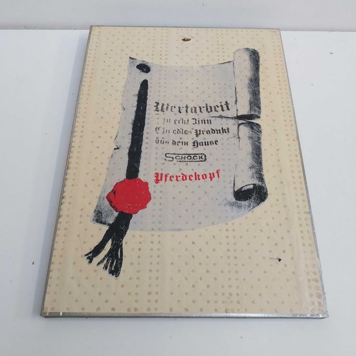 НАЙ ДОБРАТА ОФЕРТА Стара Немаска белереф картина дърво  Конска глава