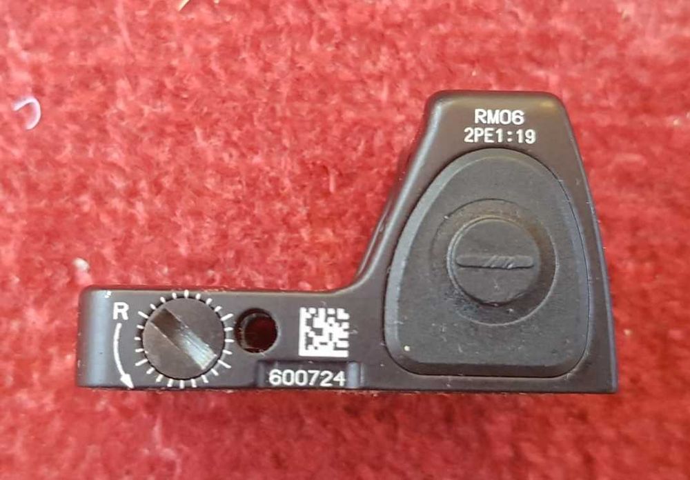 Red dot Trijicon RMR 3.25, Trijicon SRO 5 MOA, Holosun 507 Competition