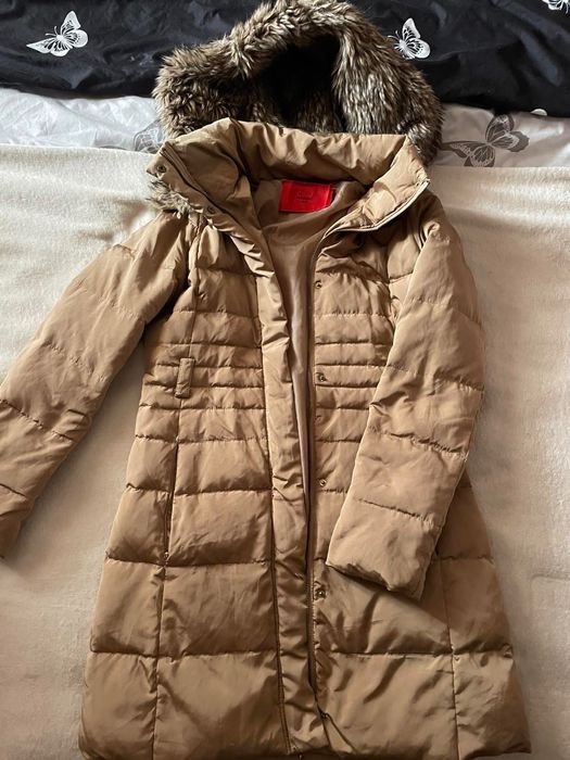 Бежово, зимно яке Mango