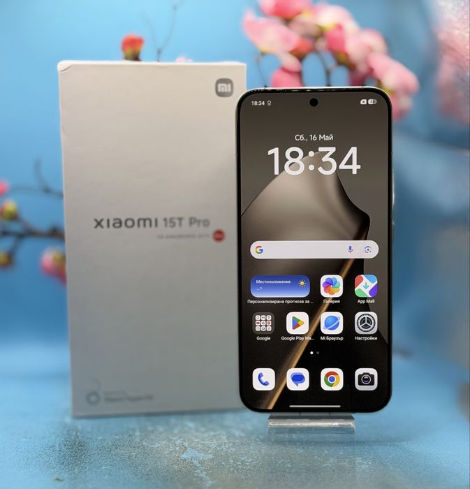 ГАРАНЦИОНЕН!!! Xiaomi 15T Pro, 12GB RAM, 512GB, 5G, Grey