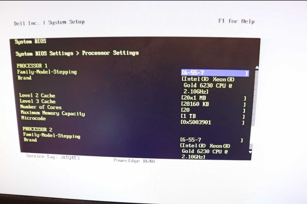 Server Dell PE 4LFF R640 40 Cores Gold 6230 320Gb 2666 MHz CX-4 1500W BOSS-S1
