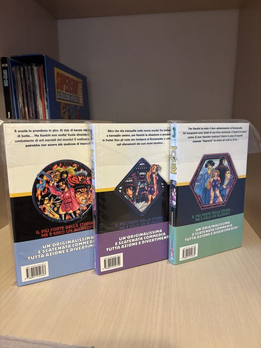 Manga Kenichi volume 1-3