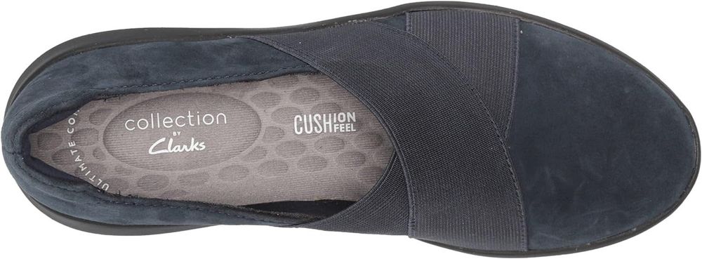 Clarks, Kayleigh Slip. Кожаные/замшевые лоферы из США. Раз 38