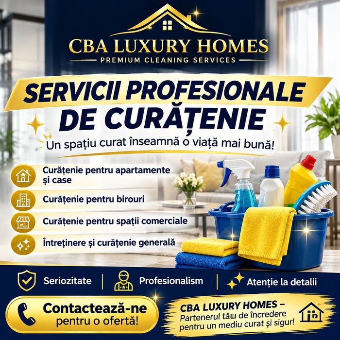 Curatenie - cele mai mici preturi de pe piata
