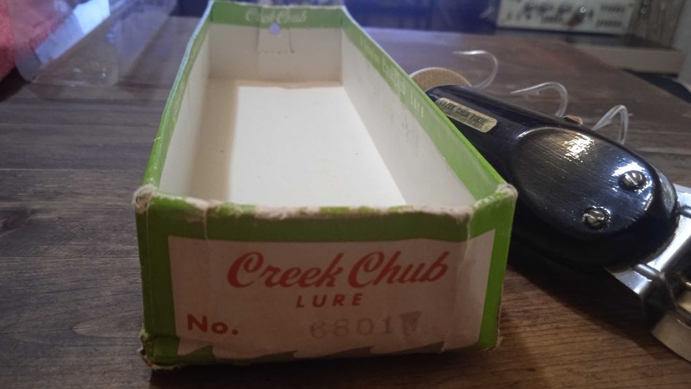 Vobler 45+ ani, neutilizat, 89g, Jointed Pikie Creek Chub 6801W