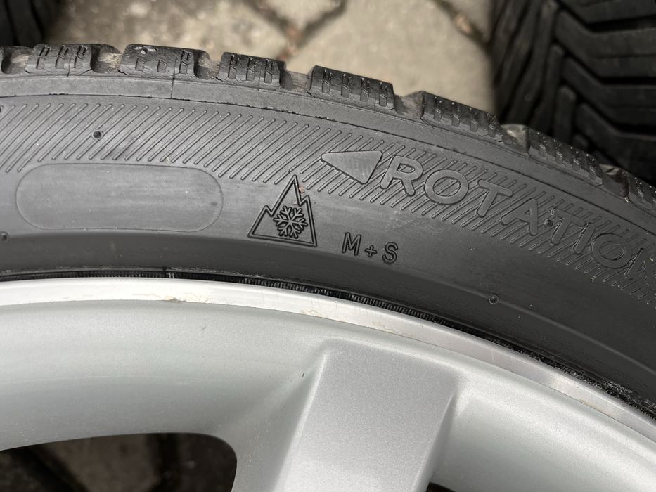 Jante 5x112mm, anvelope iarna 225/40 R18, VW Golf 5/6/7/8, Touran, Eos