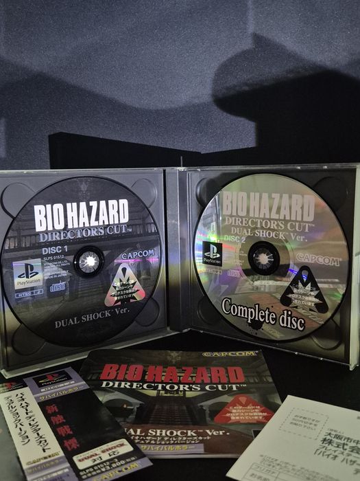 Biohazard 1 часть лицензия Ps1