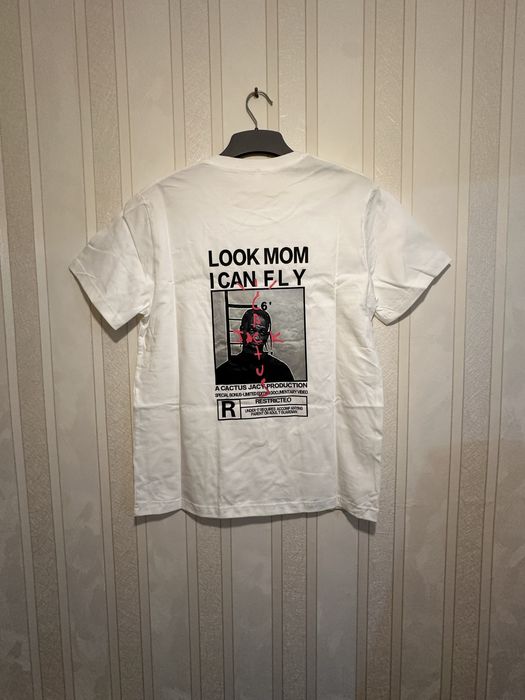Tricou Travis Scott “Look Mom I Can Fly”