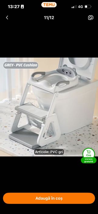 Scaun toaleta toddler