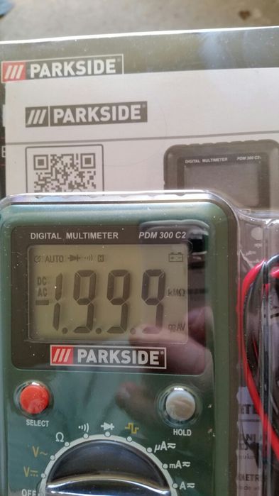 Multimetru digital PARKSIDE este nou poze  reale