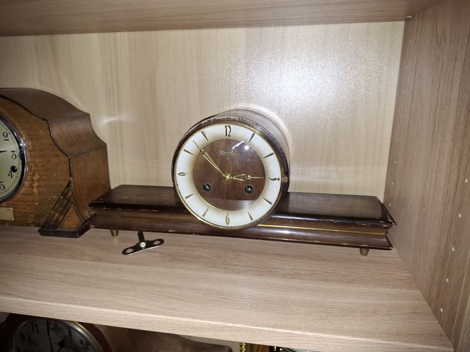 Ceas de șemineu vechi Franz Hermle din anii 50
