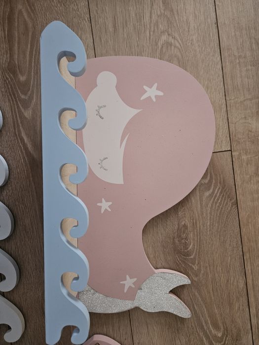 Детски рафт и закачалка комплект