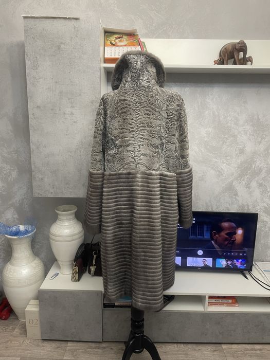 Норковая шуба, каракульча, Европа, 48-52