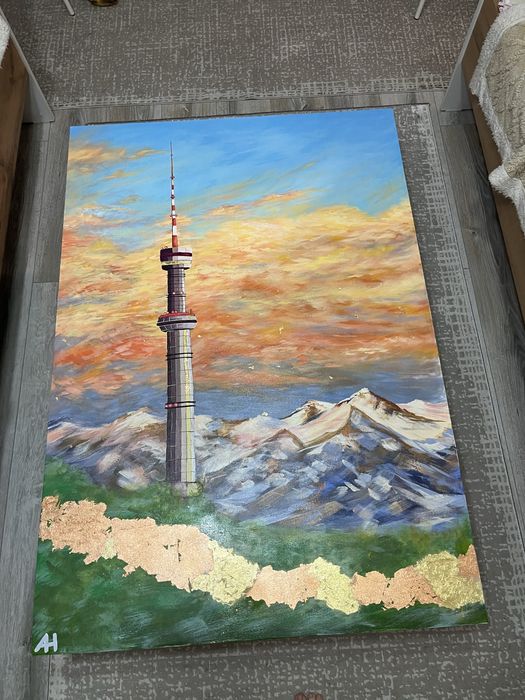 Авторская картина «Алматы»