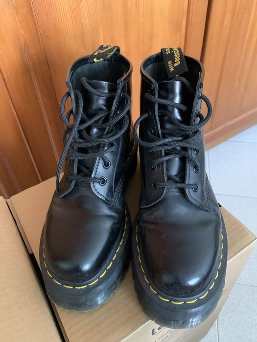 Dr Martens кубинки на платформа Jadon