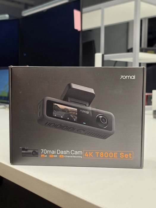 Camera de bord/Dash Cam 70 mai 4K T800e 3 Channel