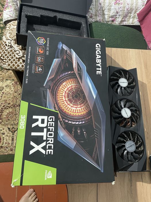 Видеокарта RTX 3080 gygabyte