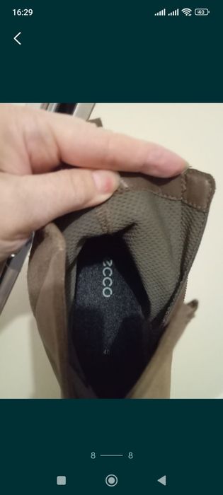 Ботинки женские Ecco 41 р
