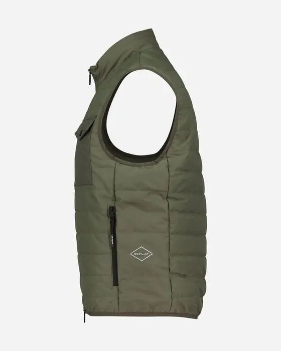 Оригинална грейка Replay S нова мъжка зелена гъзарска