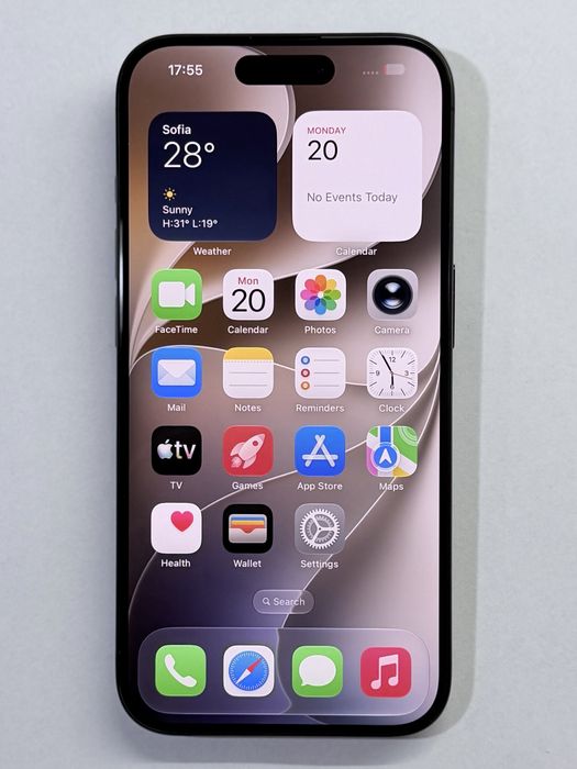 iPhone 15 Pro Black 91% battery