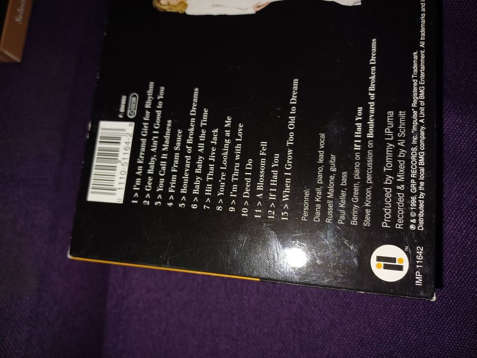 Mini colecție cd-uri originale Diana Krall