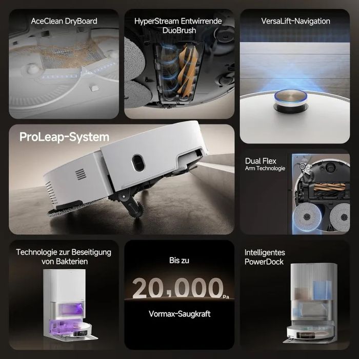 Прахосмукачка робот Dreame X50 Ultra